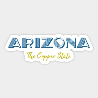 Arizona the copper state Grand Canyon photo Arizona tourism Sticker